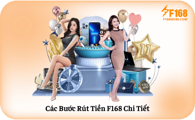 Hướng dẫn rút tiền F168 Các Bước Rút Tiền F168 Chi Tiết